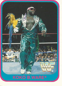 WWF Merlin 1991 Trading Cards Koko B Ware No.130
