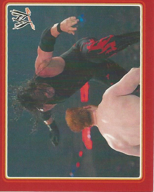 WWE Topps Icons 2013 Sticker Collection Kane No.130