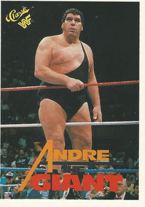 WWF Classic Trading Cards 1990 Andre the Giant No.130