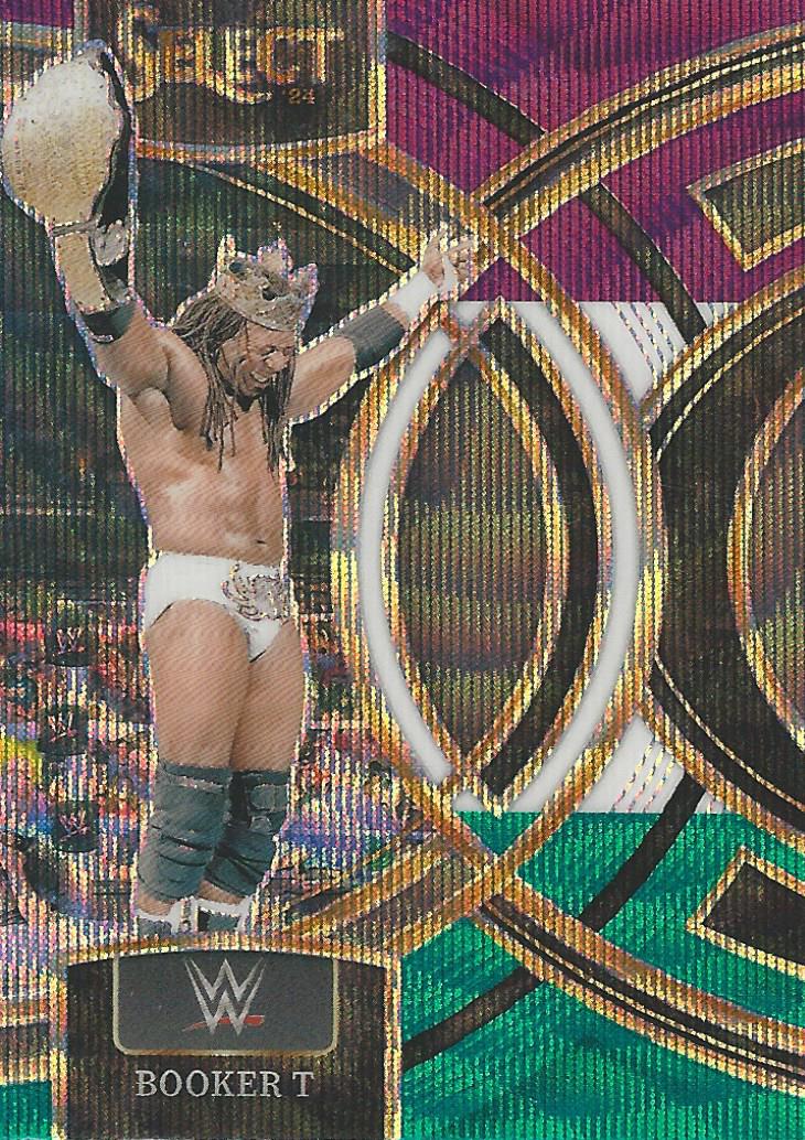 WWE Panini Select 2024 Trading Cards Tri Colour Booker T No.143