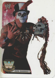 WWE Edibas Lamincards 2008 Papa Shango No.131