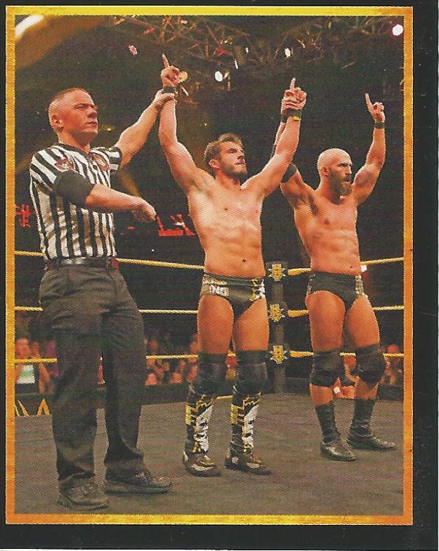 WWE Topps Stickers 2017 Johnny Gargano and Tommaso Ciampa No.181