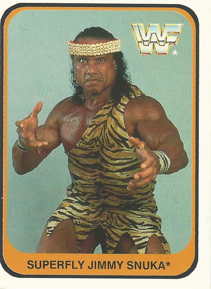 WWF Merlin 1991 Trading Cards Jimmy Snuka No.131