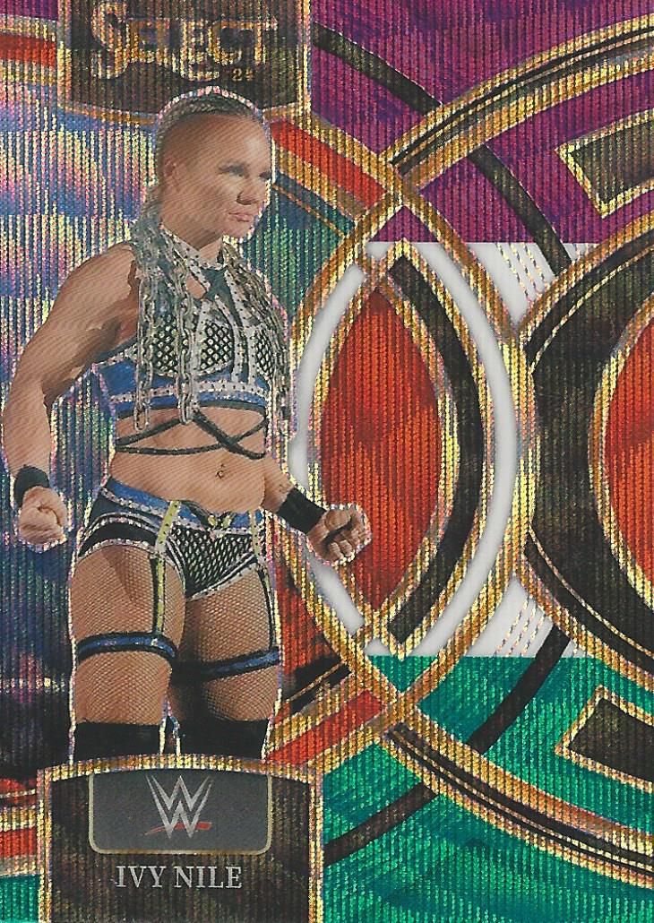 WWE Panini Select 2024 Trading Cards Tri Color Ivy Nile No.179