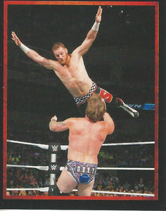 WWE Topps Stickers 2017 Sami Zayn No.132