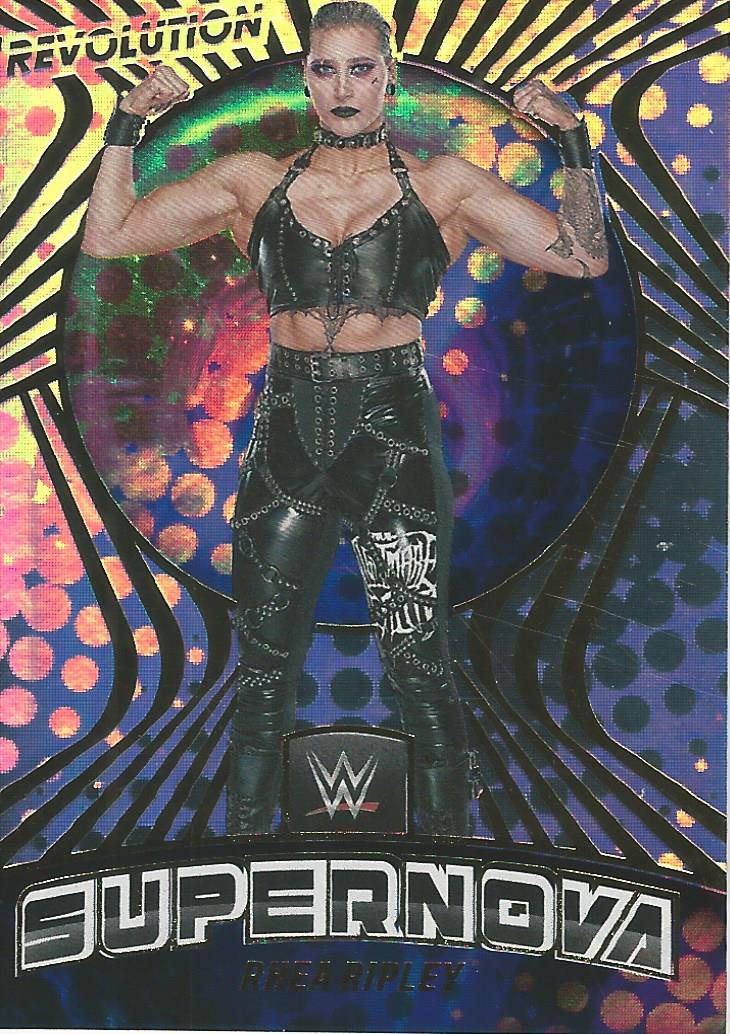 WWE Panini Revolution 2022 Trading Cards Rhea Ripley SUPERNOVA No.18