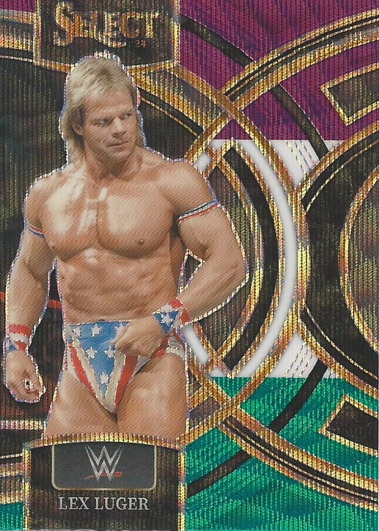 WWE Panini Select 2024 Trading Cards Tri Colour Lex Luger No.180