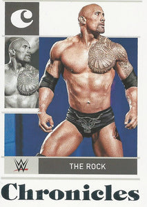 WWE Panini Chronicles 2023 Trading Cards The Rock No.83