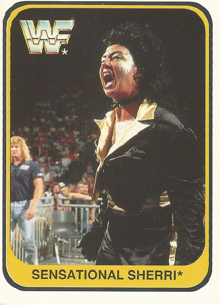 WWF Merlin 1991 Trading Cards Sherri No.133
