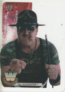 WWE Edibas Lamincards 2008 Sgt Slaughter No.134