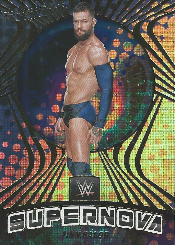 WWE Panini Revolution 2022 Trading Cards Finn Balor SUPERNOVA No.21