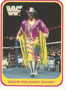 WWF Merlin 1991 Trading Cards Macho Man Randy Savage No.134