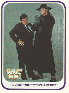 WWF Merlin 1991 Trading Cards Undertaker No.136