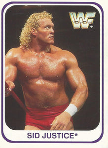 WWF Merlin 1991 Trading Cards Sid Justice No.137