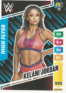 WWE Panini XL Adrenalyn 2024 Trading Cards Kelani Jordan No.13 Rookie