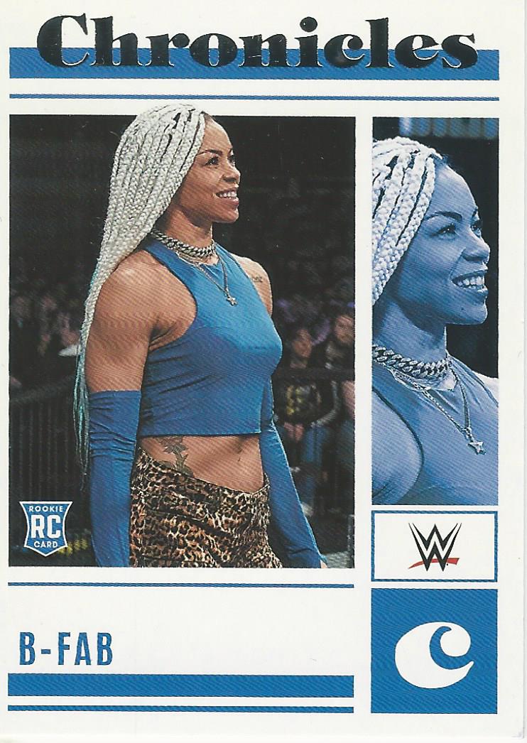 WWE Panini Chronicles 2023 Trading Cards B-Fab No.13