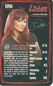 WWE Top Trumps 2006 Superstars 2 Lita