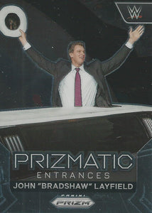 WWE Panini Prizm 2024 Trading Cards Prizmatic Entrances JBL No.15