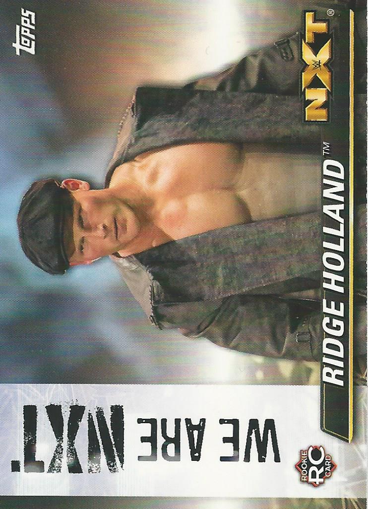 WWE Topps NXT 2021 Trading Cards Ridge Holland NXT-45