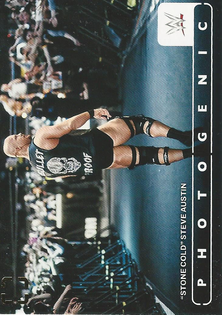 WWE Panini Photogenic 2024 Trading Cards Stone Cold Steve Austin No.13