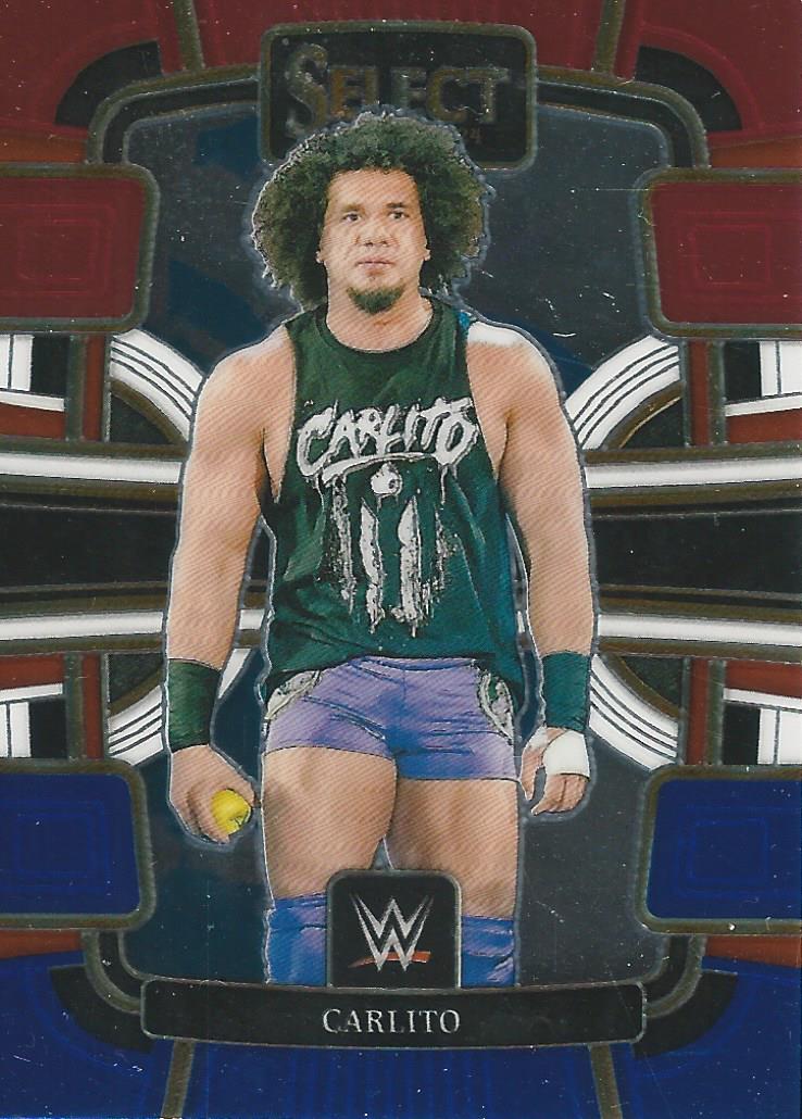 WWE Panini Select 2024 Trading Cards Blue/Silver/Red Carlito No.10