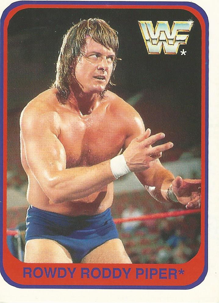 WWF Merlin 1991 Trading Cards Roddy Piper No.140