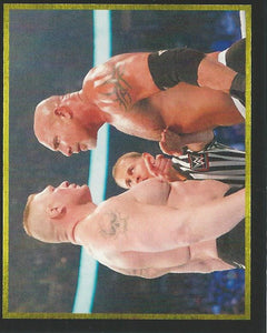 WWE Topps Stickers 2017 Goldberg vs Brock Lesnar No.196