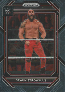 WWE Panini Prizm 2023 Trading Cards Braun Strowman No.141