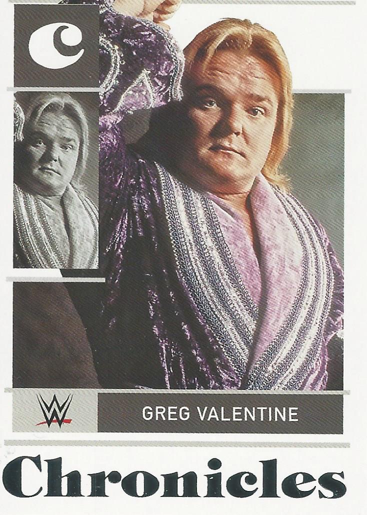 WWE Panini Chronicles 2023 Trading Cards Greg Valentine No.100
