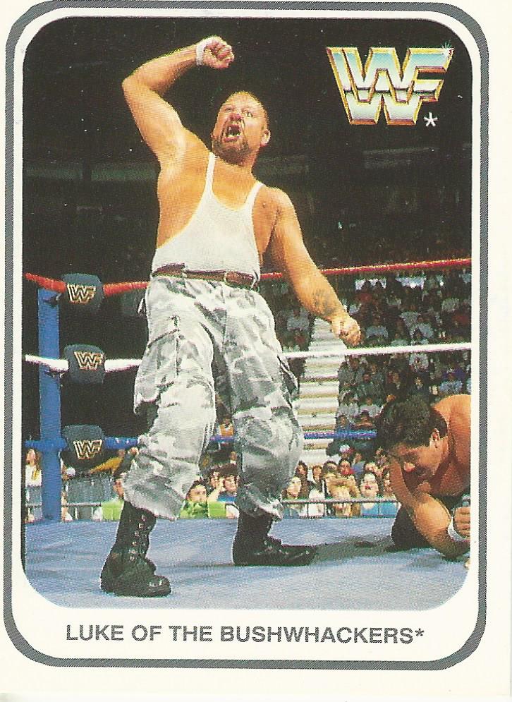 WWF Merlin 1991 Trading Cards Bushwhackers No.142