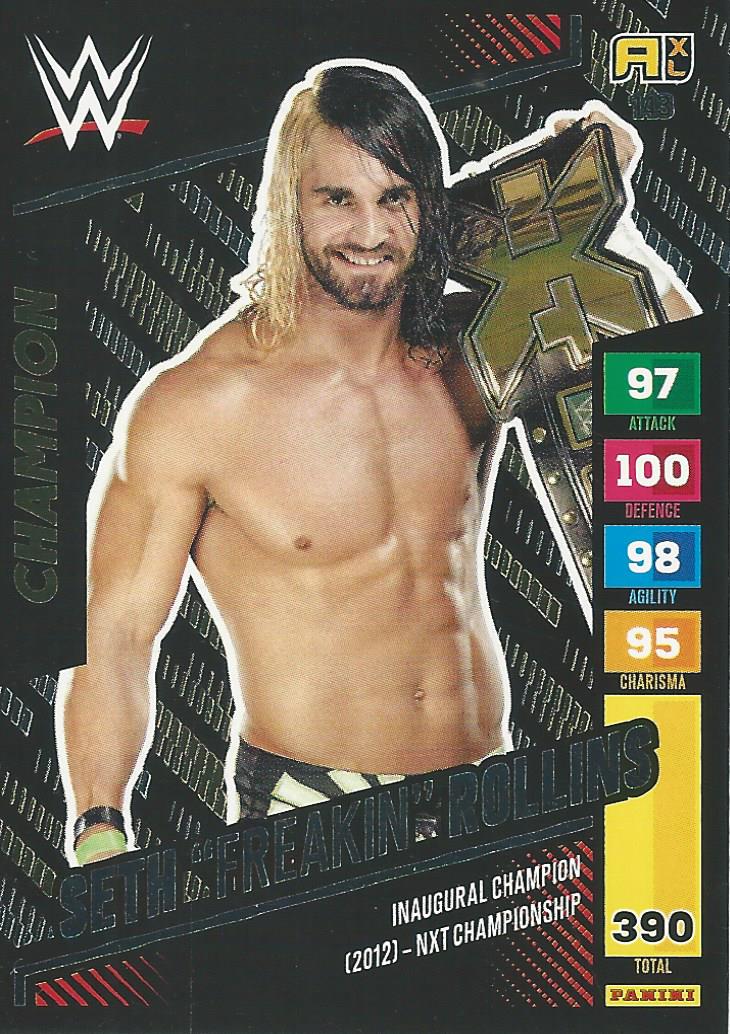 WWE Panini XL Adrenalyn 2024 Trading Cards Seth Rollins No.143