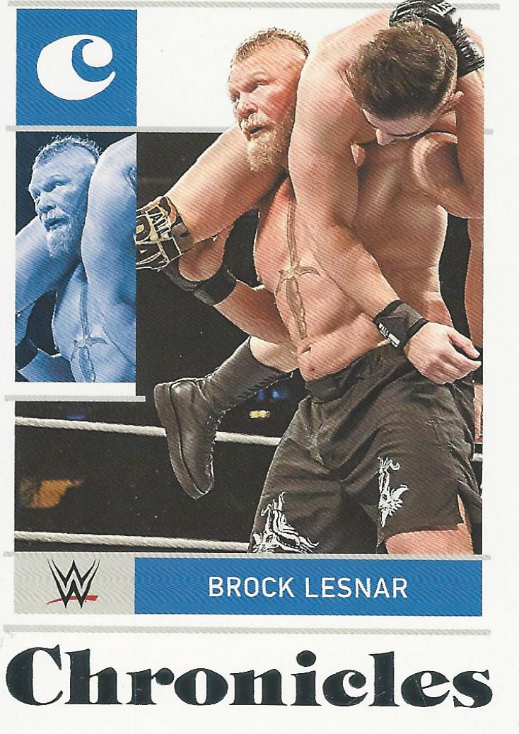 WWE Panini Chronicles 2022 Trading Cards Brock Lesnar No.31
