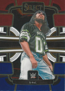 WWE Panini Select 2024 Trading Cards Blue/Silver/Red X-Pac No.37