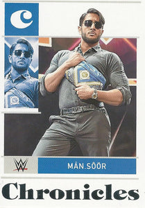 WWE Panini Chronicles 2022 Trading Cards Mansoor No.74