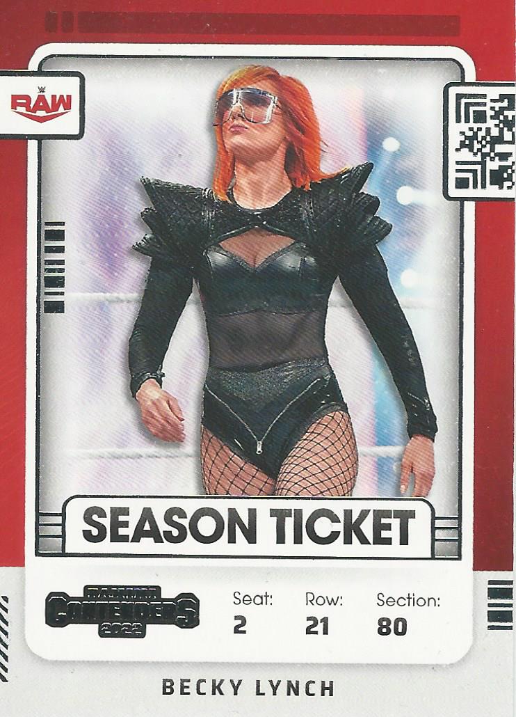 WWE Panini Chronicles 2022 Trading Cards Becky Lynch No.103