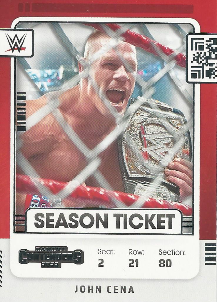 WWE Panini Chronicles 2022 Trading Cards John Cena No.104