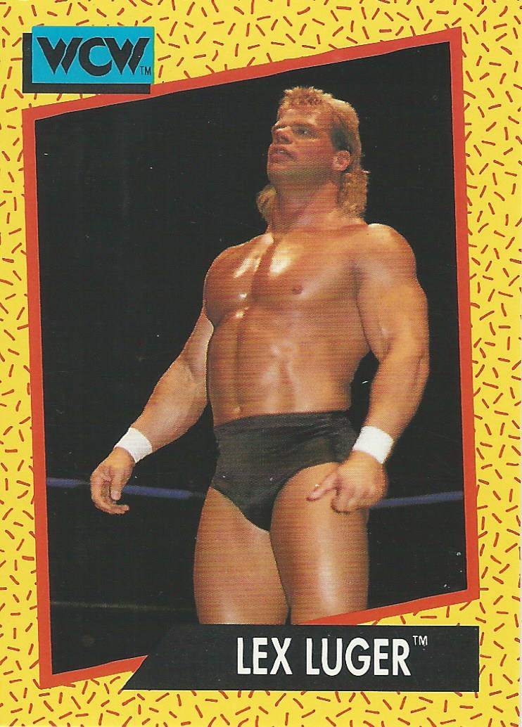 WCW Impel 1991 Trading Cards Lex Luger No.14