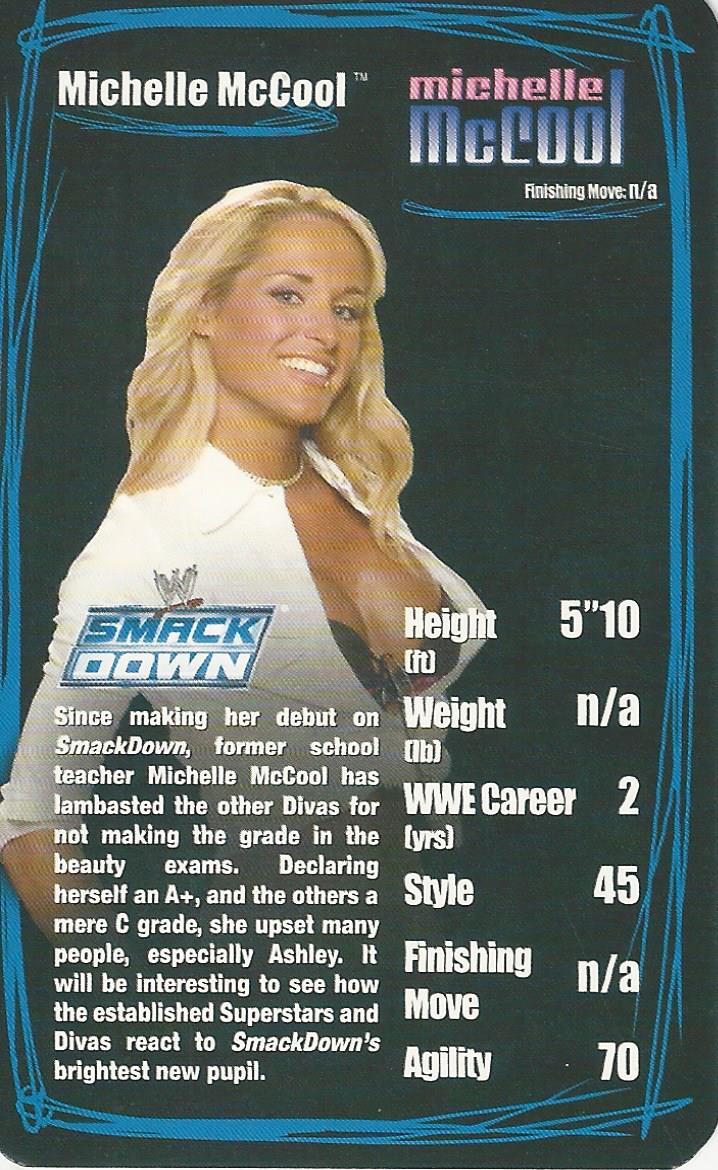 WWE Top Trumps 2006 Superstars 2 Michelle McCool