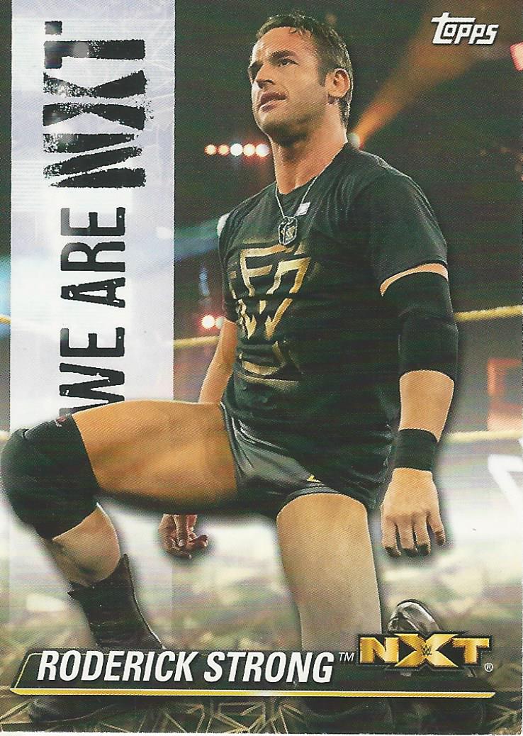 WWE Topps NXT 2021 Trading Cards Roderick Strong NXT-47