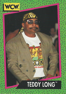 WCW Impel 1991 Trading Cards Teddy Long No.151