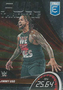 WWE Panini Elite 2023 Trading Cards Jimmy Uso Full Throttle No.9