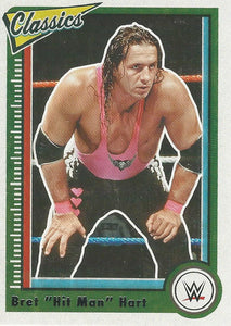 WWE Panini Chronicles 2023 Trading Cards Bret Hart No.158