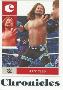 WWE Panini Chronicles 2023 Trading Cards AJ Styles No.99