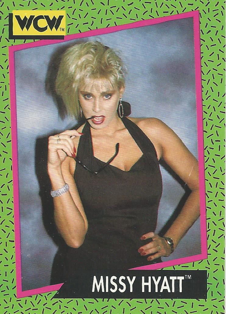 WCW Impel 1991 Trading Cards Missy Hyatt No.158