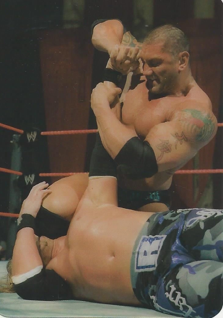 WWE Edibas Lamincards 2008 Trading Cards Batista No.158
