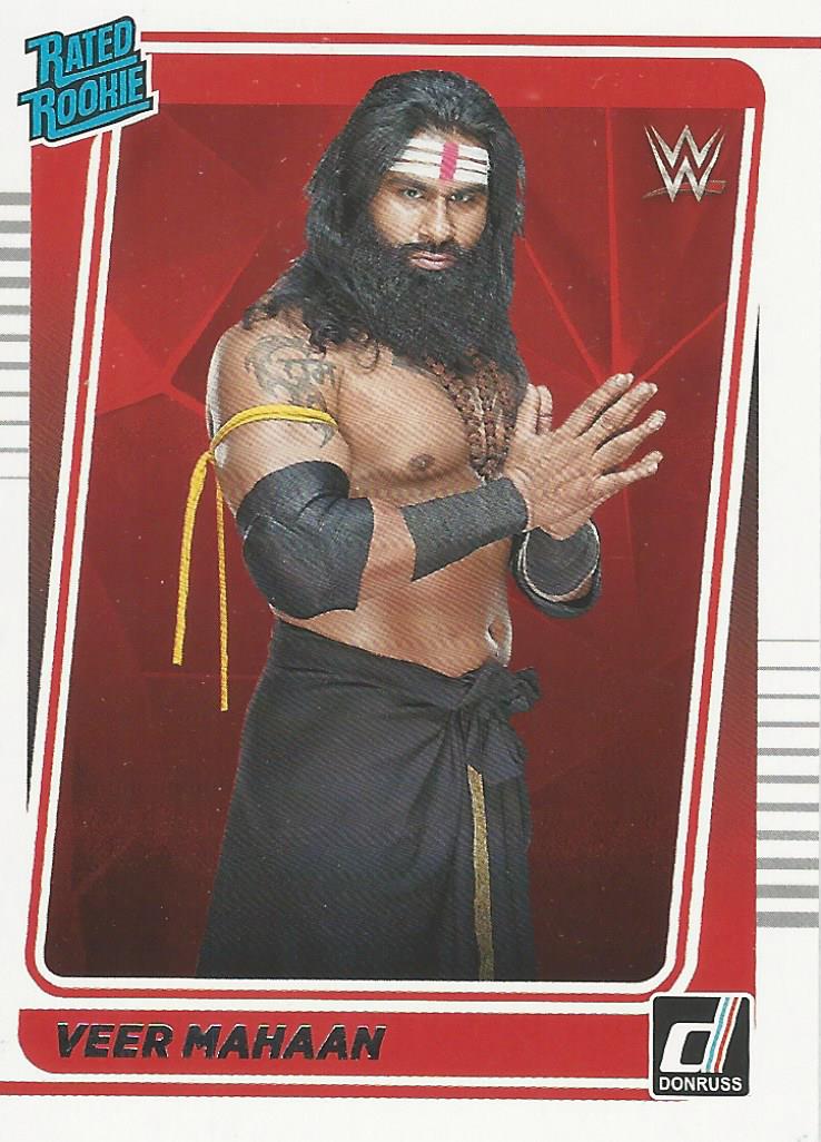 WWE Panini Chronicles 2022 Trading Cards Veer Mahaan No.119