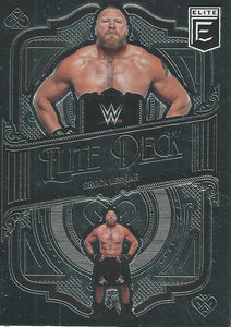 WWE Panini Elite 2023 Trading Cards Brock Lesnar Elite Deck No.11