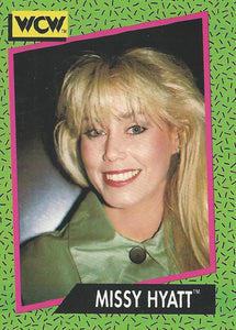 WCW Impel 1991 Trading Cards Missy Hyatt No.159
