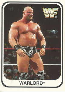 WWF Merlin 1991 Trading Cards Warlord No.15