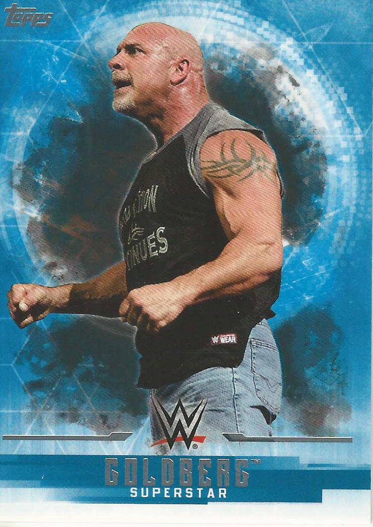 WWE Topps Undisputed 2017 Trading Cards Goldberg No.15